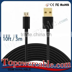 Micro USB Cable Charging & Sync Data Cable Charger Cord for Samsung Galaxy S thumbnail-4