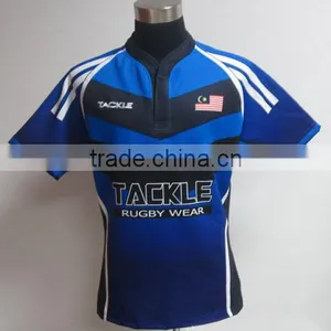 Custom Rugby Shirts Team Set Rugby Jerseys Sublimation Rugby Wear thumbnail-1