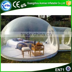 Hot Sale Inflatable Air Dome Camping Tent Material Pvc Transparent for Sale thumbnail-1