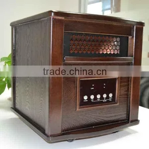 110V Lifesmart Wooden Infrared Heater thumbnail-2