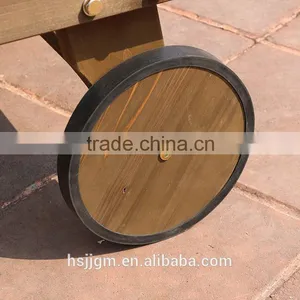 Outdoor Wooden Beach Sunbed thumbnail-4