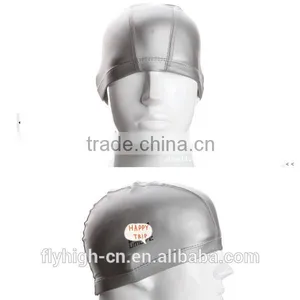 Fashion Wholesale Custom pu Swimming Cap thumbnail-2