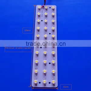 30w LED Aluminium PCB Plate With Array Streetlight Lens Asymmetric Quality Choice thumbnail-1