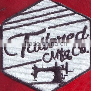 Rectangle Shape /mobile Phone Custom Embroidery Patch for Apparel thumbnail-4
