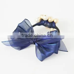 Women New Bow Style Hair Accessories Handmade Hair Bands Gum for Hair Acessorios thumbnail-2