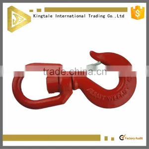 G80 Alloy Eye Hook With Red Painted thumbnail-1