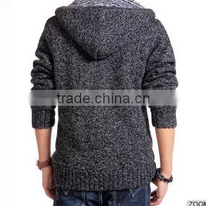 Stylish Dark Grey Coat thumbnail-3