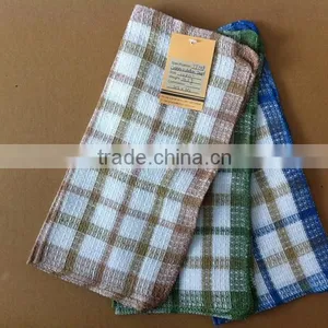 Cotton/ployester Cheap Check Dish Cloth TY248 thumbnail-1