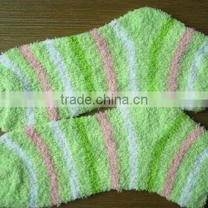 Children Stripe Microfiber Socks thumbnail-1