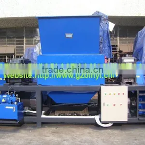 Strong Two Shaft Shreddering Equipments for Big Plastic Material&drum Crusher thumbnail-1