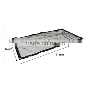 Front Seat Net Pet Barrier - Large Block Area & Metal Poles At the Top Against Pet Pushes thumbnail-3