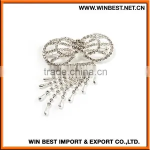 2015 New Design Rhinestone Brooch Wholesale, Latest Fashion Brooch Pin, Brooch Making Supplies thumbnail-4