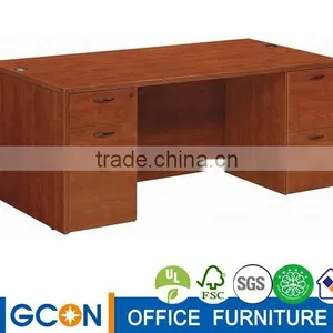 Straight Modular Office Table Melamine Office Furniture thumbnail-1