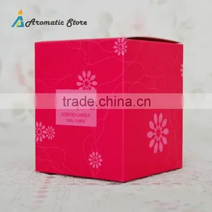 Fashion White Scented Soy Wax Candle In Glass Jar Quality Choice thumbnail-2