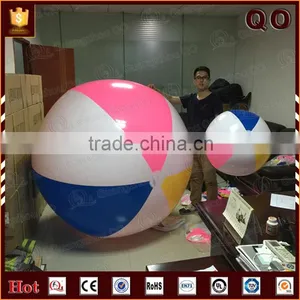 Promotional Giant Colorful Beach Ball Fabric Covered Beach Ball thumbnail-3