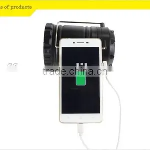 Portable&rechargeable Led Solar Camping Light With Cellphone Charger thumbnail-1