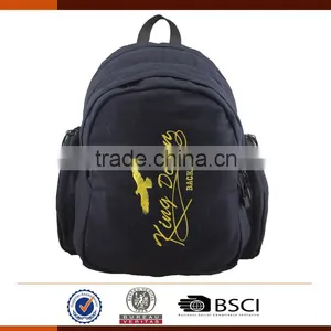 Fashion Felt School Backpack Bags With Embroidery Logo thumbnail-1