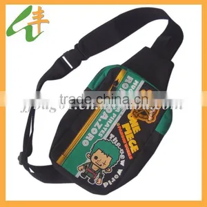 2014 600D Polyester Fashion Leather Waist Bags for Men thumbnail-1
