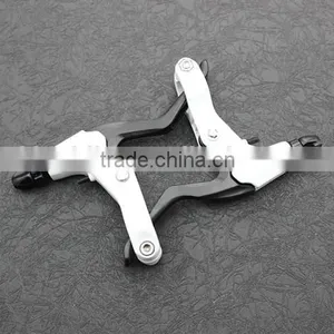 Bike/bicycle Brake Lever/white and Black Color/high Quality/aluminum Alloy Material thumbnail-3