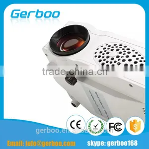 Mini Native Audio Home Cinema White Projector With Led Lcd 1024*768 thumbnail-2