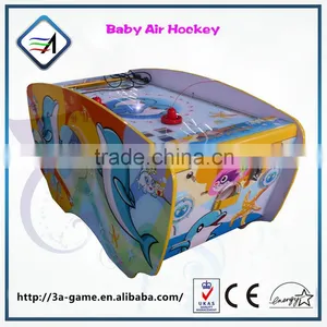 China Manufacturer Kids Child Baby Air Hockey Coin Operated Machine for Sale thumbnail-1