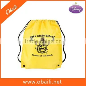Promotional Foldaway Drawstring Backpack Beach Bag / Shoe Bags thumbnail-1