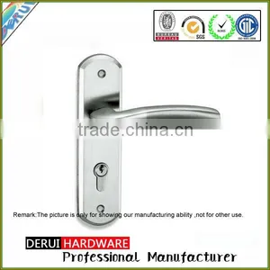 Stainless Steel Tube Lever Door Handle, Manufacturer Quality Choice thumbnail-1