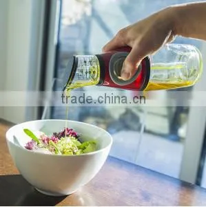 2016 New Design Hot Item 500ml Measure N Pour Salad Dressing and Oil Bottle thumbnail-1