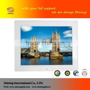 12 Inch Battery Operated LCD Panel Electronic Digital Photo Frames thumbnail-1