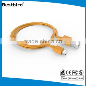 High Quality Transparent Braid Shield Mini Usb Cable thumbnail-1