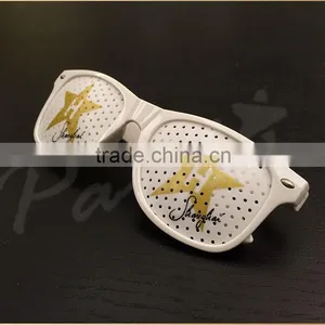 HOT Selling Printing Party Promotional Pinhole Glasses thumbnail-2