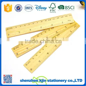 2016 Promotional Customer Oem 15cm/6inch Straight Wooden Ruler thumbnail-1