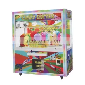 Crazy Cutter Colourful Claw Arcade Game Machine For Sale thumbnail-1