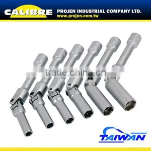 CALIBRE 6PC 3/8"Dr 6PC Long Glow Plug Socket Set thumbnail-1