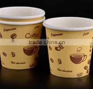 Customized Color Black Paper Coffee Cup thumbnail-1