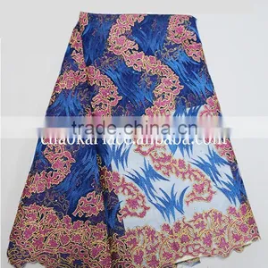2015New Design Swiss Lace Fabric White Lace Fabric thumbnail-3