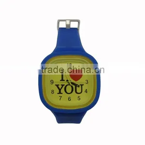 Fashion Silicone Jelly Watch thumbnail-1