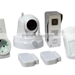 DZX Smart Home Kit With Door Bell+IP Camera+door Sensor+intelligent EU Socket+motion/gas Sensor, IoT thumbnail-1