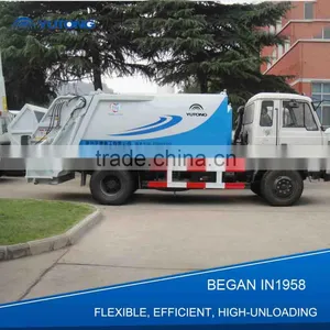 Efficient 9 Cbm Dustbin Volume Garbage Collection Vehicle thumbnail-5