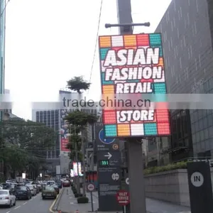 Electronic Outdoor Led Display Screen Full Color P16mm Message Led Displayer DIP for Shopping Mall Advertising thumbnail-1
