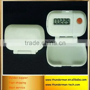 Portable Digital Single Function Flip Pedometer thumbnail-1