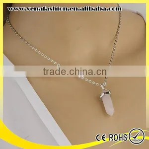 Sample Order Glass Bullet Rectangle Cheap Necklace Pendants thumbnail-2