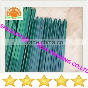Green Square 2''x2'' Welded Wire Mesh Fence Post thumbnail-1