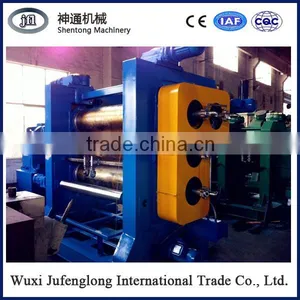 XY-4F400 Rubber Sheet Four-roll Calender Factory, Roll Calender for Artificial Leather Line thumbnail-3