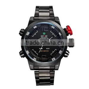 China Brand Wrist Watches 3 ATM Water Resistant Luxury Man Weide Led Watch thumbnail-3