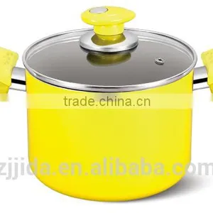 Pressed Aluminum Ceramic Coating Casserole and Sauce Pot thumbnail-1