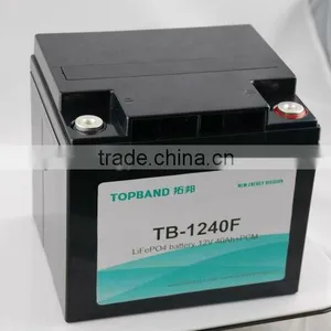 12V 40Ah Lithium Battery for Lamping,solar Pannel,ups Application. thumbnail-1