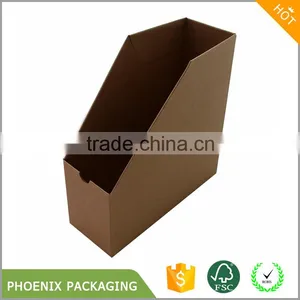 Kraft Paper Material Storage Box on Desktop thumbnail-1