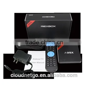 Cloudnetgo 2016 Hot Sale Amlogic S905 Android 6.0 Quad Core 2g/8g Kodi 16.1 4k Tv Set Top Box A95X TV Box thumbnail-6