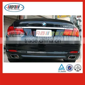 Auto Accessory Carbon Fiber Boot Lip Spoiler FOR BMW F01 AC Style 7 Series 2009-2012 thumbnail-1